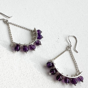 Balance - Flor Earrings - Amethyst