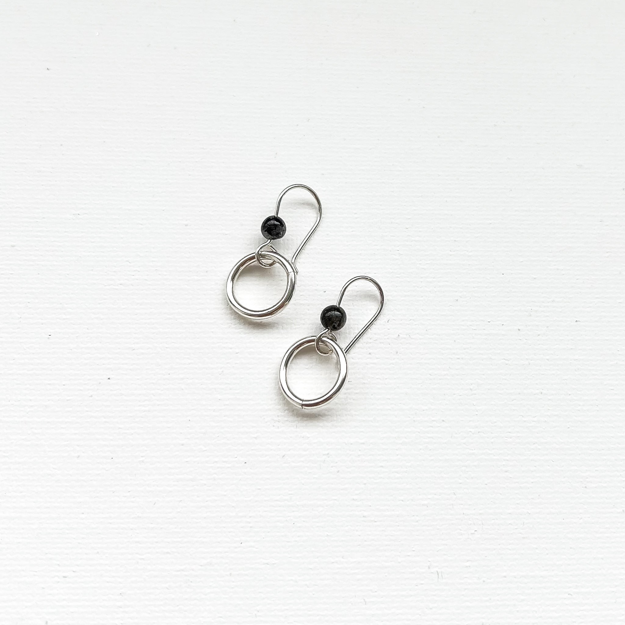 Balance x Dangle Earrings Silver  (CLICK TO CHOOSE YOUR COLOR)