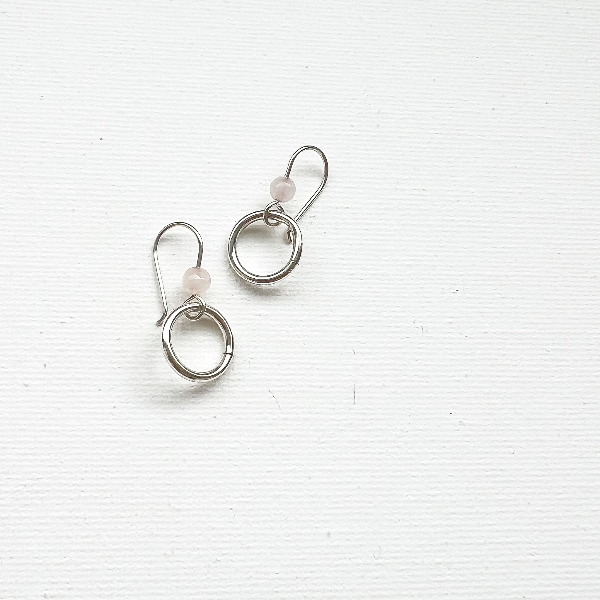 Balance x Dangle Earrings Silver  (CLICK TO CHOOSE YOUR COLOR)