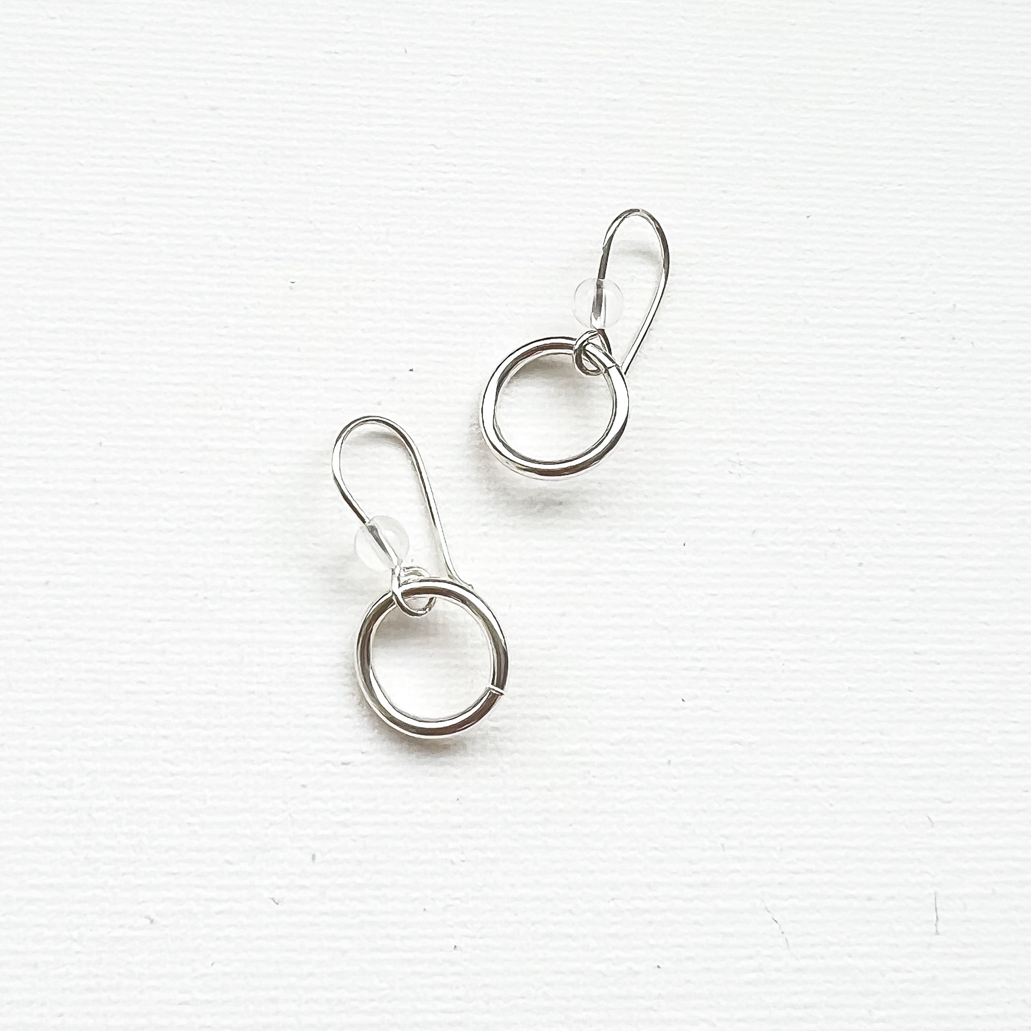 Balance x Dangle Earrings Silver  (CLICK TO CHOOSE YOUR COLOR)