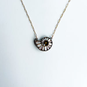 OOAK - Ammonite Necklace . 2