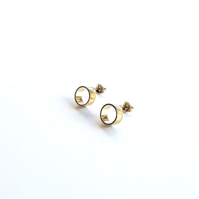 Minima Gold - Circle stud