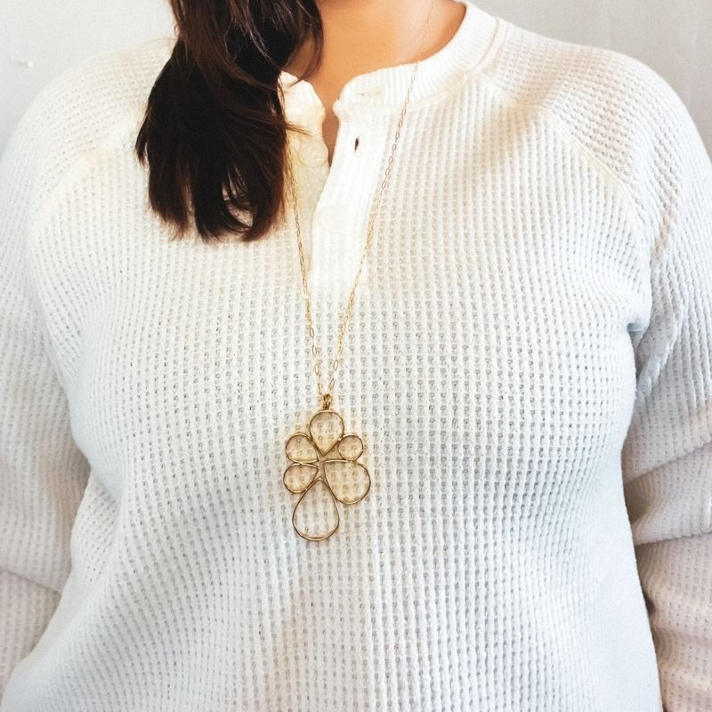 Minima Gold - BAGA - necklace