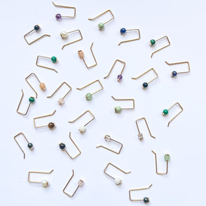 Balance x Mini Earrings Gold  (CLICK TO CHOOSE YOUR COLOR)