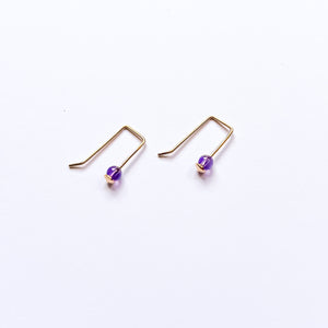Balance x Mini Earrings Gold  (CLICK TO CHOOSE YOUR COLOR)