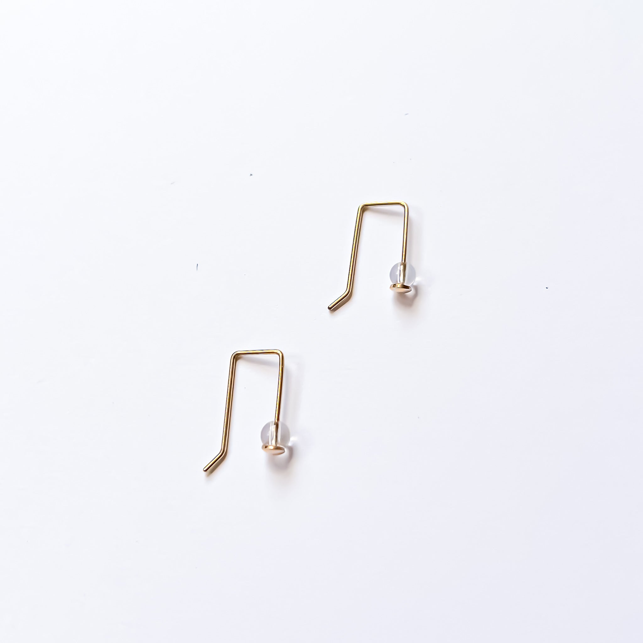 Balance x Mini Earrings Gold  (CLICK TO CHOOSE YOUR COLOR)