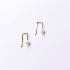 Balance x Mini Earrings Gold  (CLICK TO CHOOSE YOUR COLOR)
