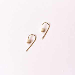 Balance x Hook Earrings Gold  (CLICK TO CHOOSE YOUR COLOR)