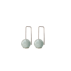 Balance Aquamarine  CLICK TO CHOOSE (short or long) (Gold filled 14k or Sterling)