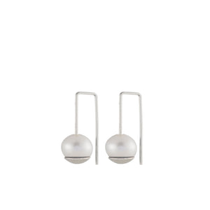Balance Pearl White -  CLICK TO CHOOSE (short or long) (Gold filled 14k or Sterling)