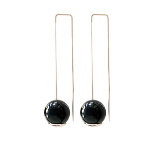 Balance Onyx  CLICK TO CHOOSE (short or long) (Gold filled 14k or Sterling)