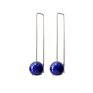 Balance Lapis Lazuli  CLICK TO CHOOSE (short or long) (Gold filled 14k or Sterling)